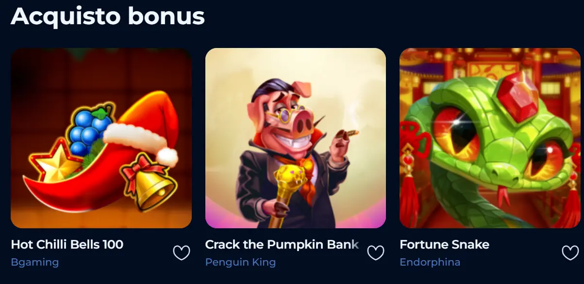 Acquisto Bonus BillionaireSpin - Slot con funzione Buy Bonus disponibile